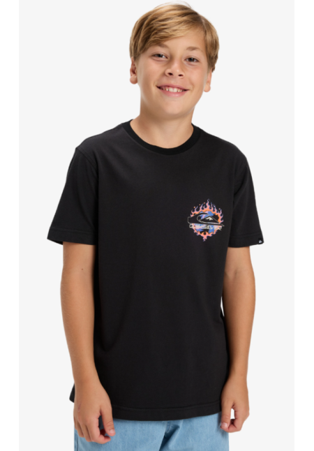 Ev In Flames - Camiseta de manga corta para chicos
