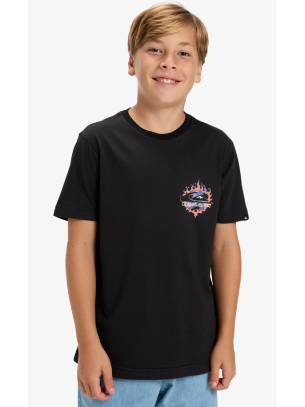 Ev In Flames - Camiseta de manga corta para chicos
