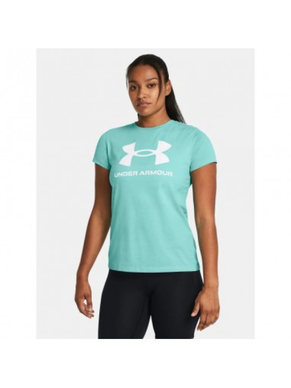 Camiseta de manga corta con estampado UA Sportstyle para mujer 482