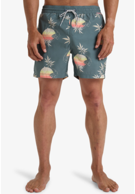 Vacay 16" - Short de Natación para Hombre Dark Slate