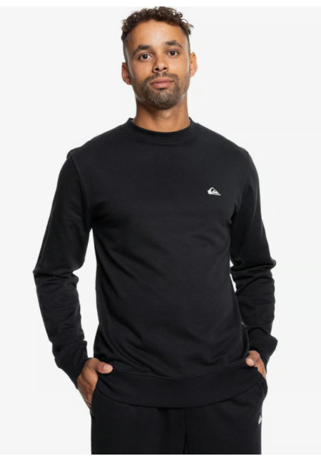 Sudadera Quiksilver Basic Crew Young Men negro