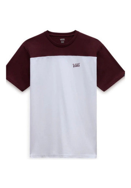 Camiseta Vans Script Crew Block