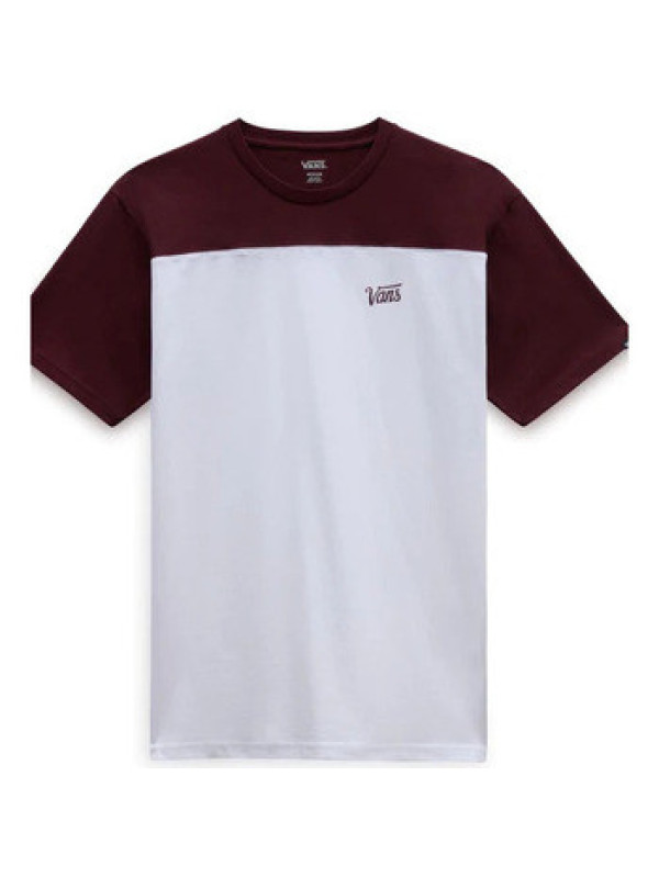 Camiseta Vans Script Crew Block