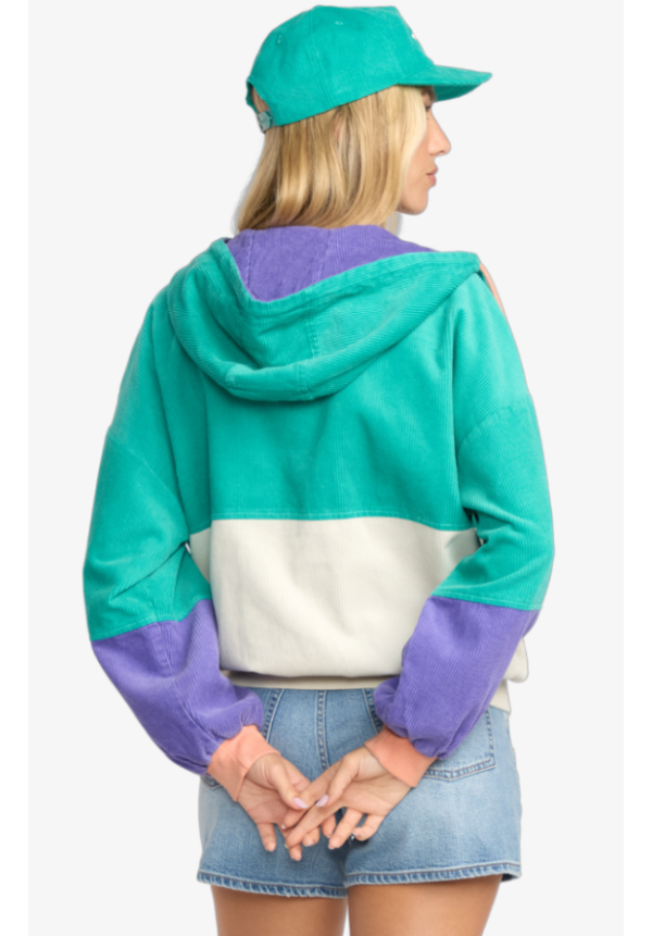 Set The Tone - Chaqueta de pana para mujer