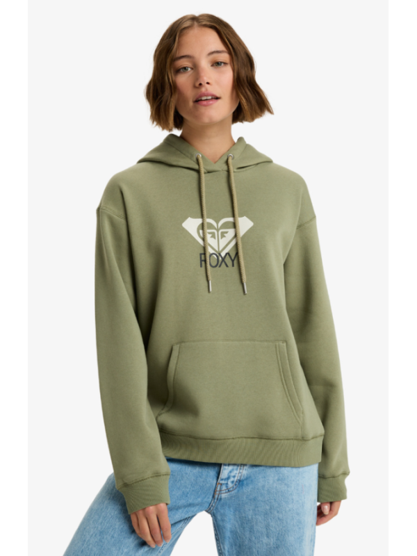 Surf Stoked Brushed Art - Sudadera con capucha para mujer