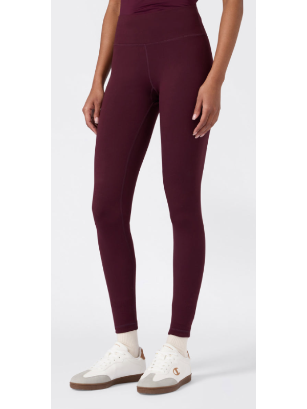 Leggings Mujer Largos Burdeos