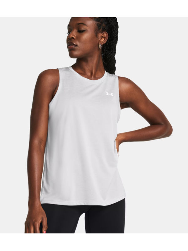 Camiseta sin mangas UA Tech™ Twist para mujer