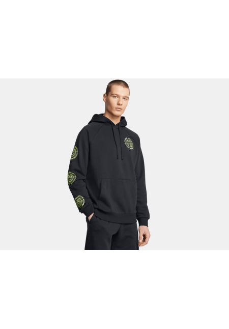 Sudadera Men's UA Rival Fleece High Brand Read Logo Hoodie