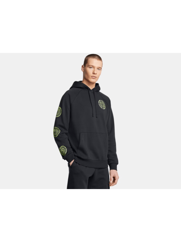 Sudadera Men's UA Rival Fleece High Brand Read Logo Hoodie