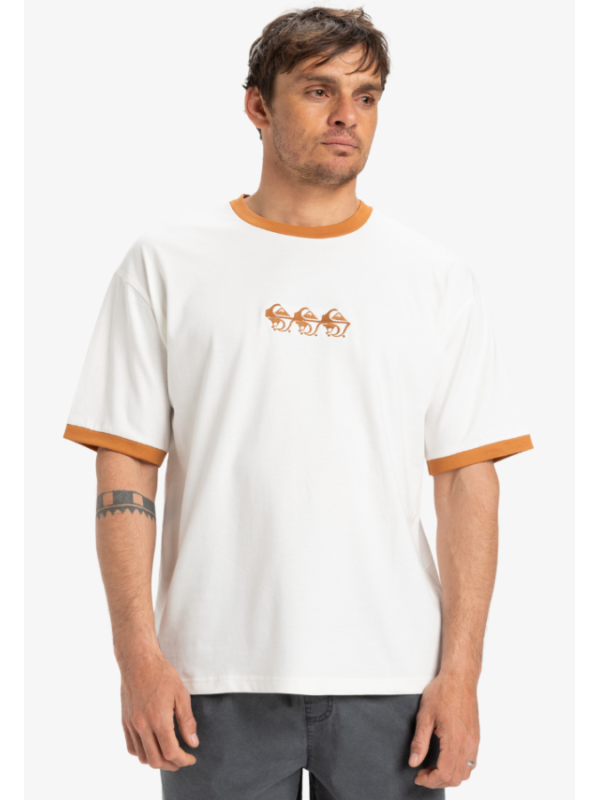 Ticket To The Beach Ringer - Camiseta de manga corta para Hombre