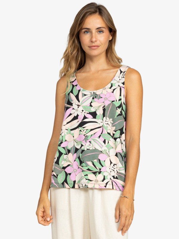 Flowing - Top estampado sin mangas para Mujer