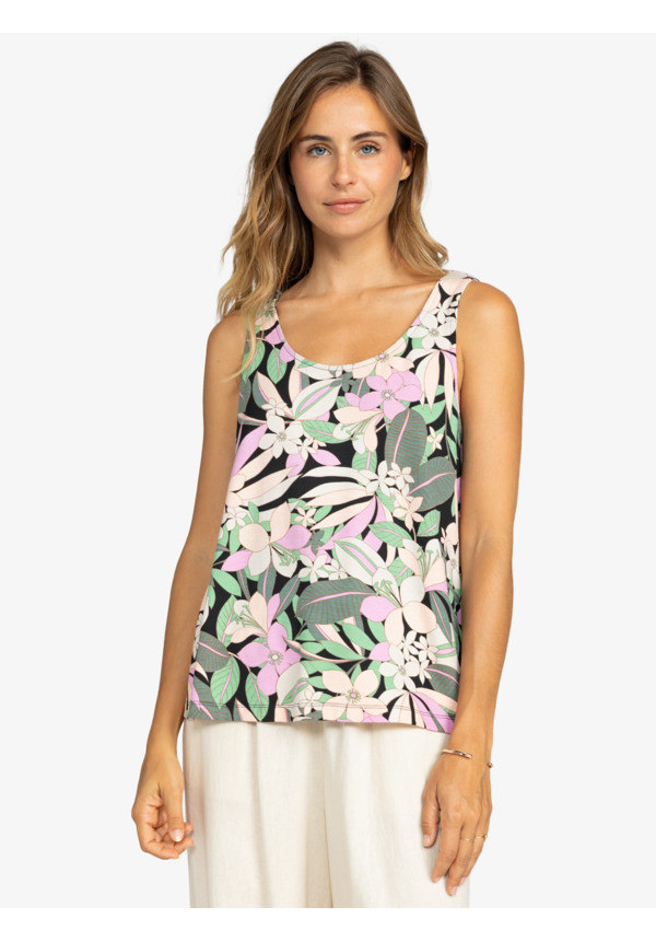 Flowing - Top estampado sin mangas para Mujer