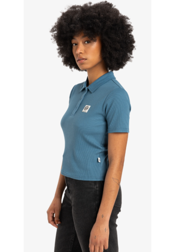 Nightcall Polo - Camiseta polo de manga corta para Mujer