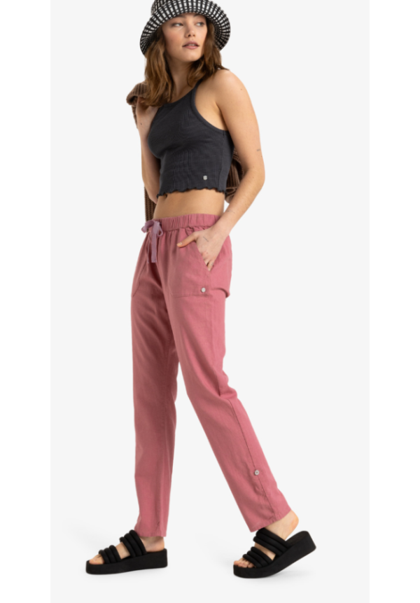 On The Seashore - Pantalón tipo cargo para Mujer Heather Rose