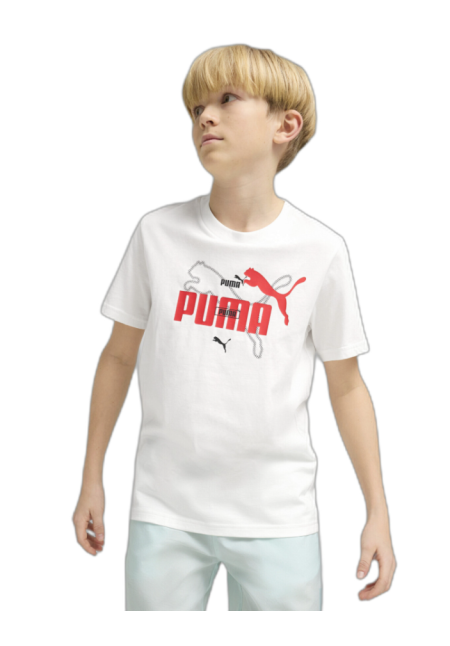 Camiseta infantil Puma Lab Summer Essentials Logo