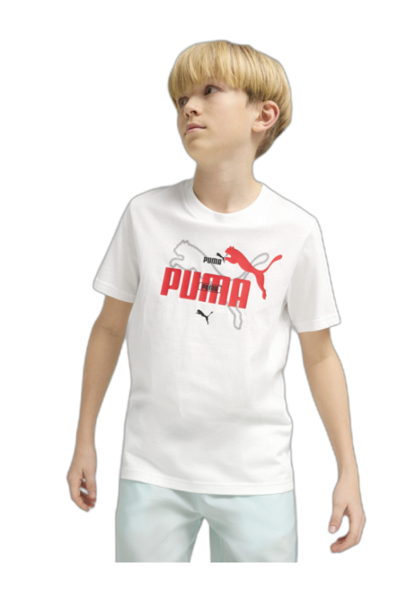 Camiseta infantil Puma Lab Summer Essentials Logo