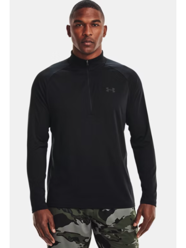 Camiseta de manga larga y media cremallera UA Tech™ 2.0 para hombre