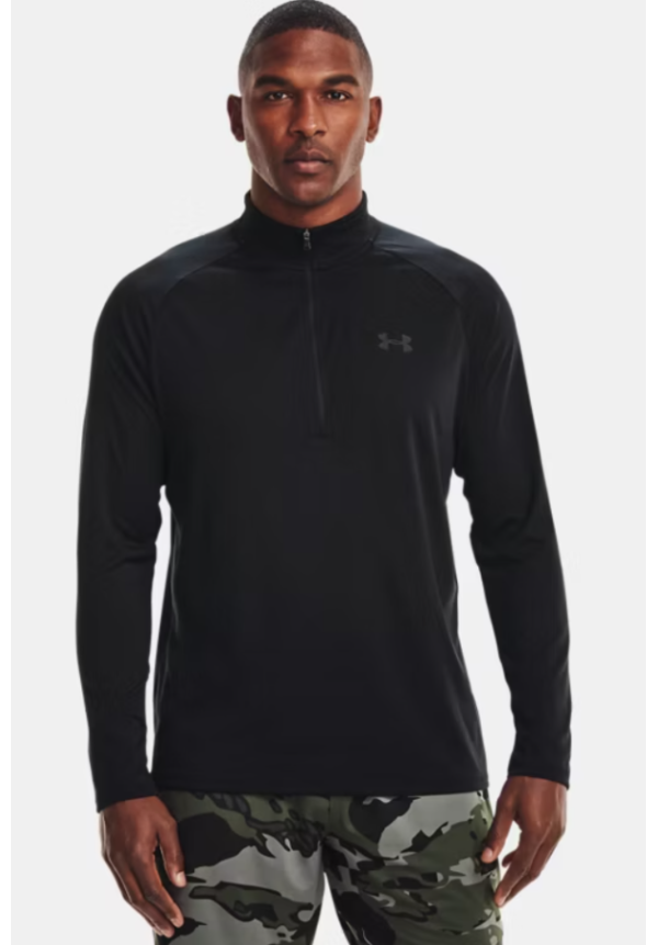 Camiseta de manga larga y media cremallera UA Tech™ 2.0 para hombre