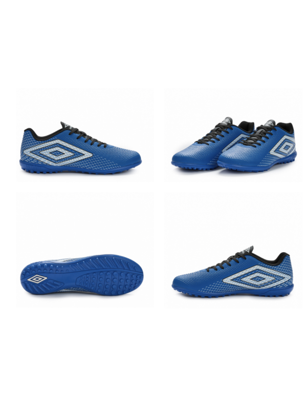 Bota de Fútbol Umbro Aurora II TF - Junior - Classic Blue / White / Black