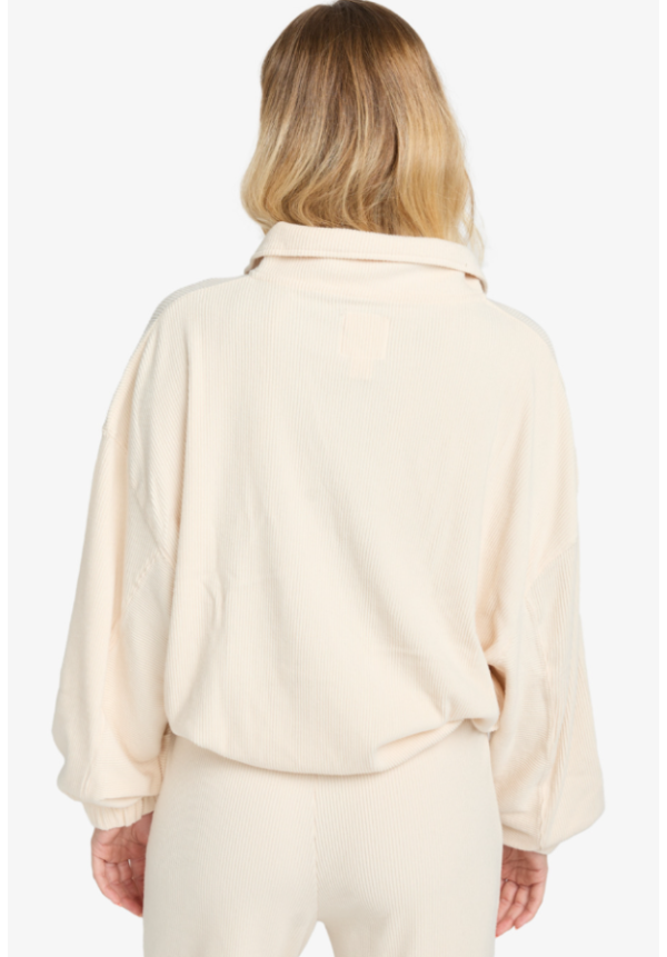 Coffee Time - Top de punto acanalado para mujer