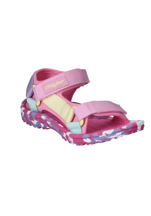Sandalias de niña Bitagora rosa