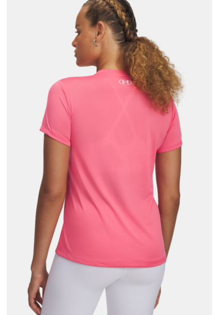 Camiseta de manga corta con cuello de pico UA Tech™ para mujer