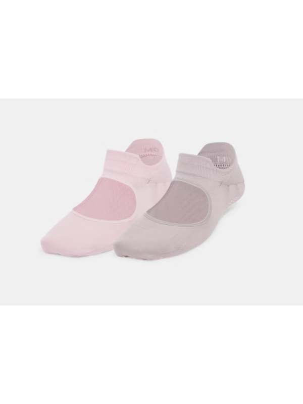 Calcetines UA Breathe Balance para mujer - Paquete de 2
