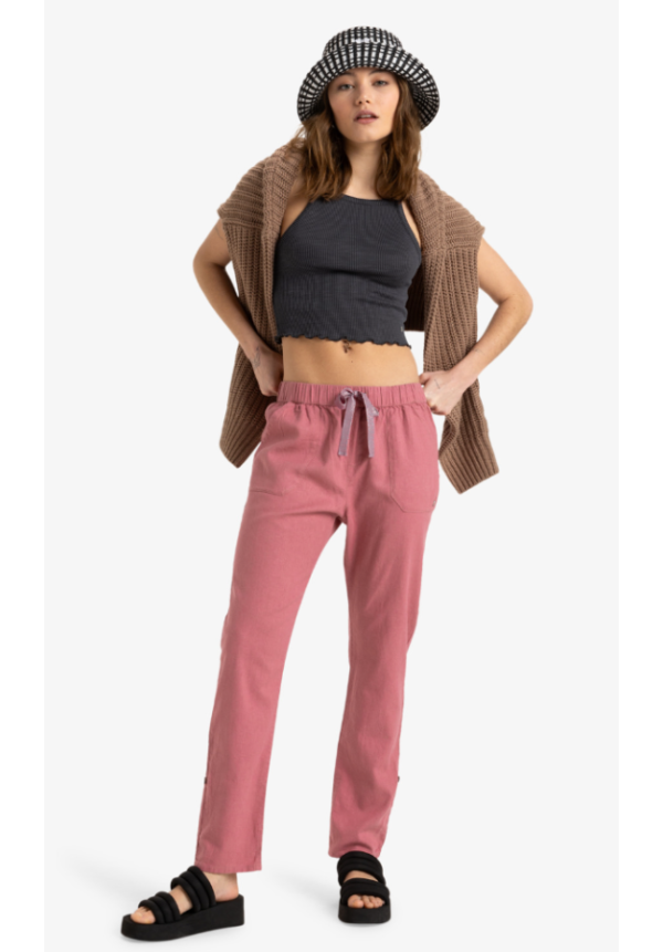 On The Seashore - Pantalón tipo cargo para Mujer Heather Rose