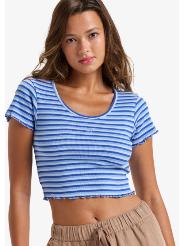 Mini Stripe - Camiseta de manga corta para Mujer