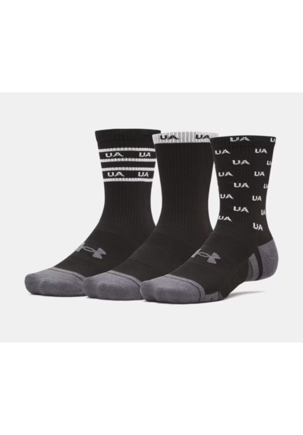 Calcetines largos UA Performance Tech unisex - Paquete de 3