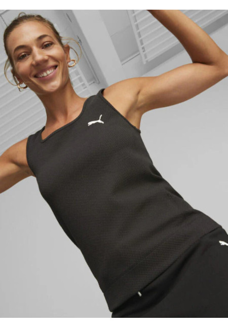 Camiseta Puma HER Slim Tank Negro Mujer