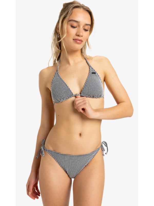 Gingham - Bragas de bikini cheeky para mujer