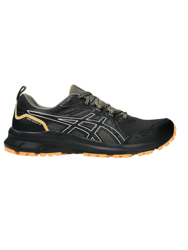 Asics Zapatilla Trail Scout 3 Negro Verde Black White Hombre