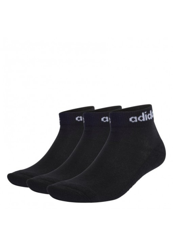 Calcetines Adidas T LIN ANKLE X 3 UNIDADES