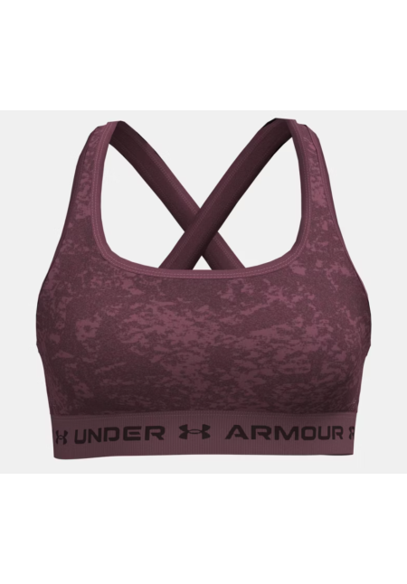 Sujetador deportivo Armour® Mid Crossback Printed para mujer