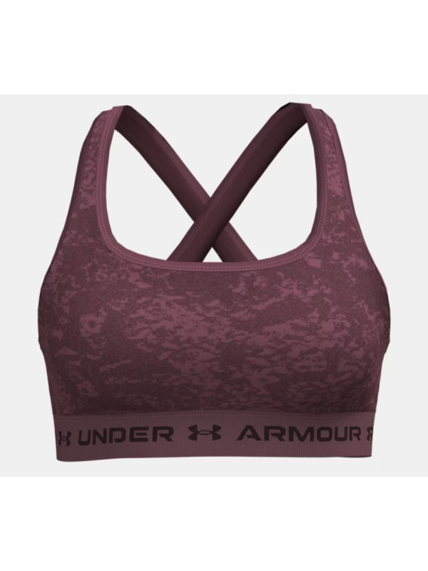 Sujetador deportivo Armour® Mid Crossback Printed para mujer