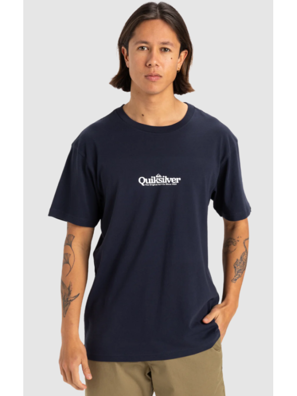 Fineline T‑Shirt in Dark Navy