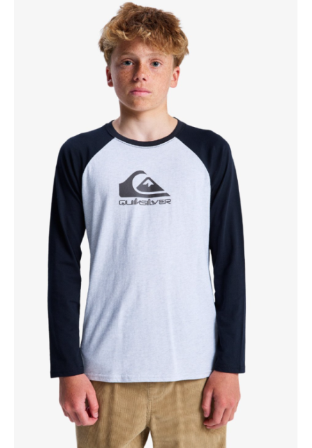 Ev Omni Logo Raglan - Camiseta de manga larga para chicos