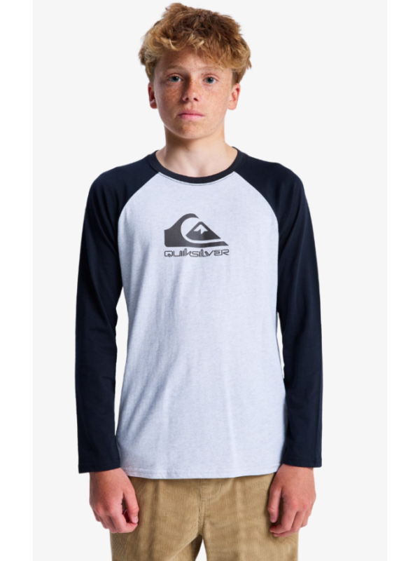 Ev Omni Logo Raglan - Camiseta de manga larga para chicos