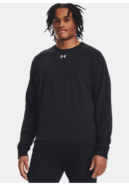 Sudadera con cuello redondo UA Rival Fleece para hombre