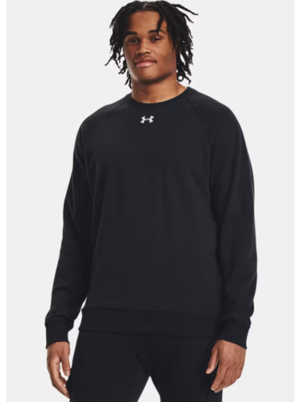 Sudadera con cuello redondo UA Rival Fleece para hombre