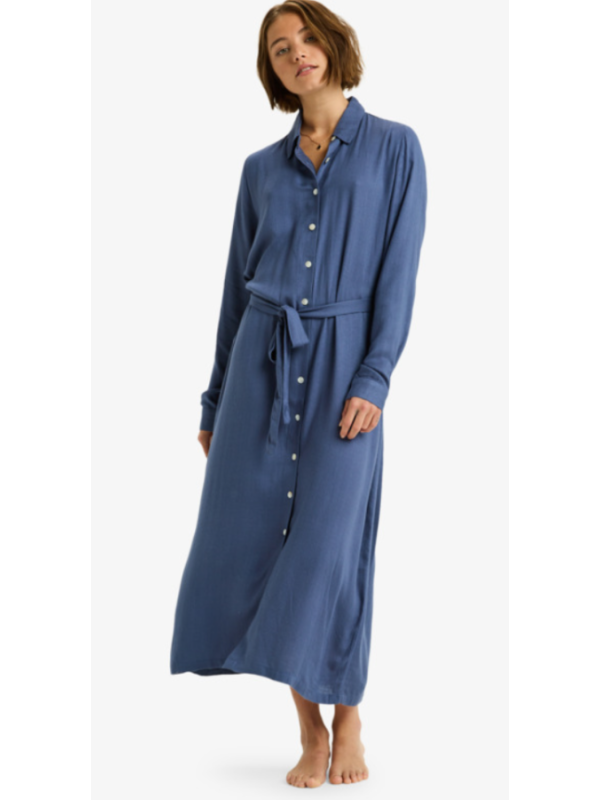 Island Escape Solid - Vestido y botones para mujer