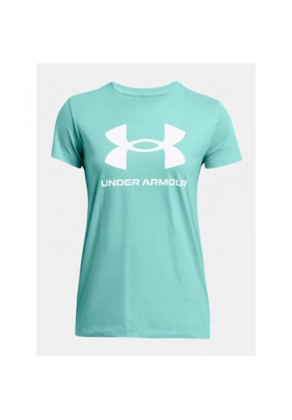 Camiseta de manga corta con estampado UA Sportstyle para mujer 482