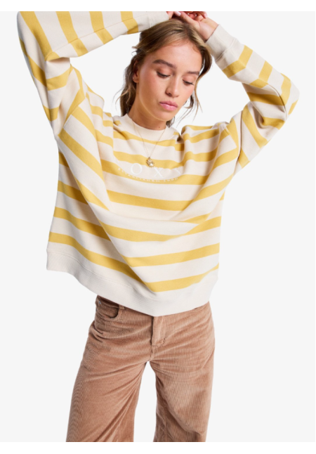 Strictly Stripes Oversized - Sudadera oversize a rayas para mujer