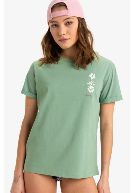 Oceanregular Art - Camiseta de manga corta para Mujer Basil