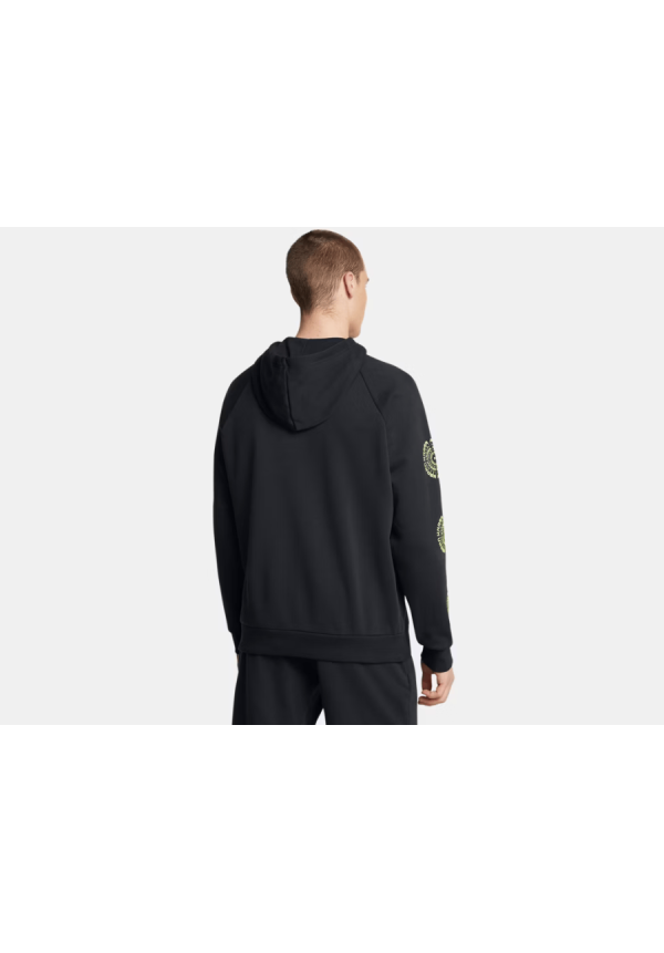 Sudadera Men's UA Rival Fleece High Brand Read Logo Hoodie