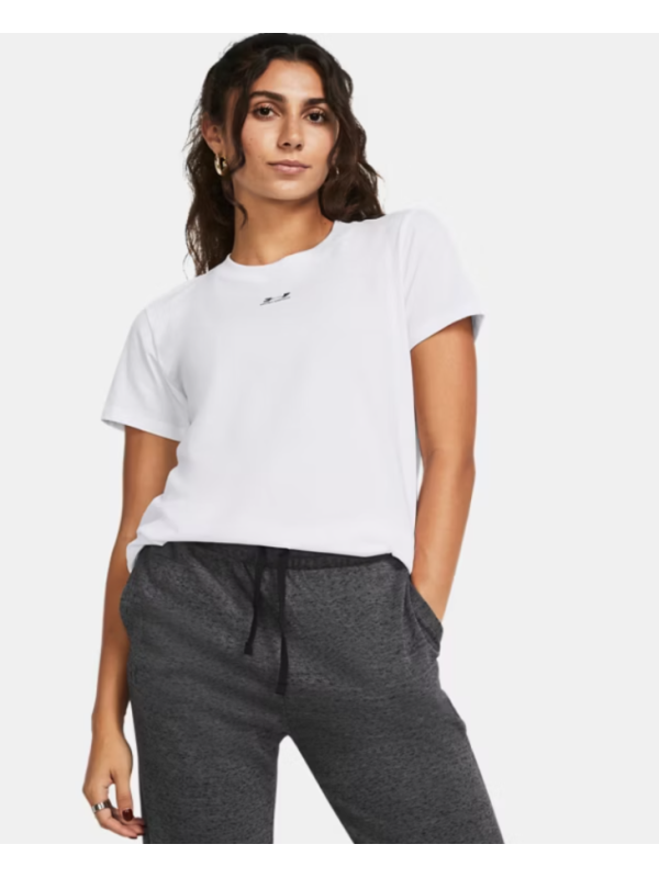 Camiseta de manga corta UA Rival Core para mujer