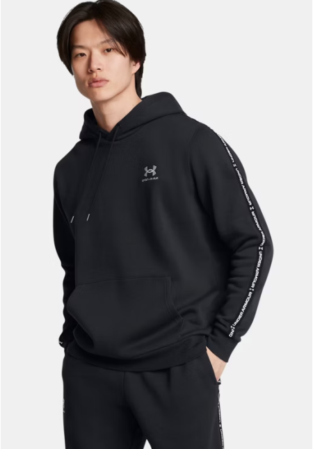 Sudadera con capucha UA Icon Fleece Taping para hombre