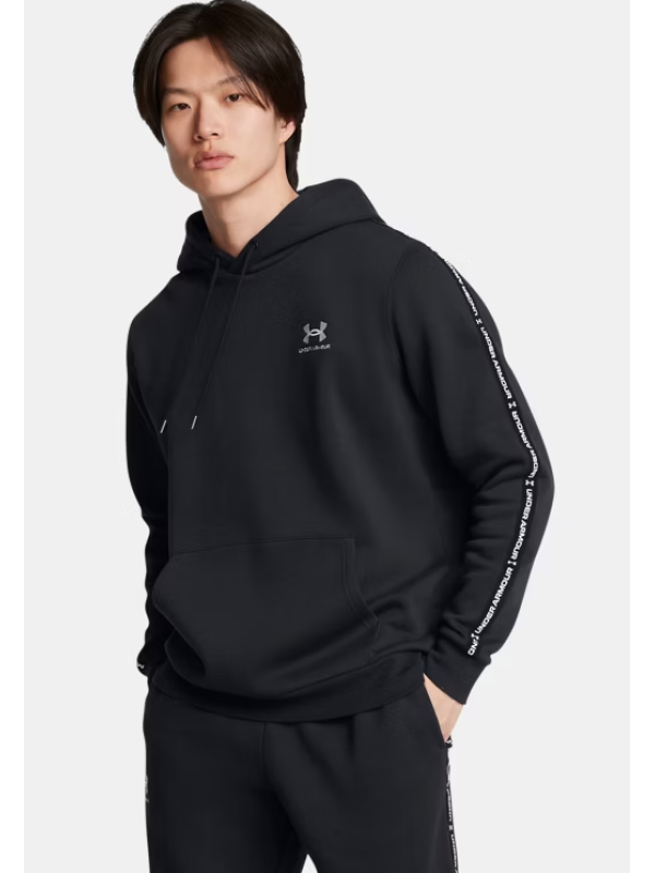 Sudadera con capucha UA Icon Fleece Taping para hombre