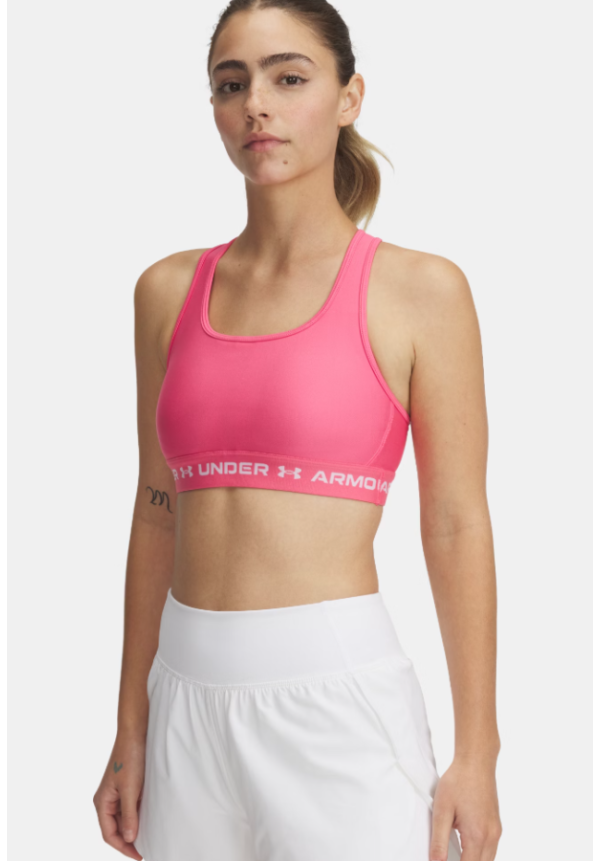 Sujetador deportivo de sujeción media y espalda cruzada Armour® para mujer